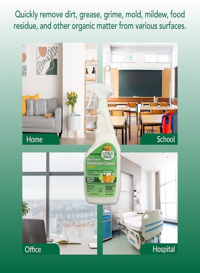 سيتريس ماجيك منظف ومطهر متعدد الأغراض برائحة الحمضيات من سيتروس ماجيك، 32 أونصة سائلة، 613773093 - Image 5